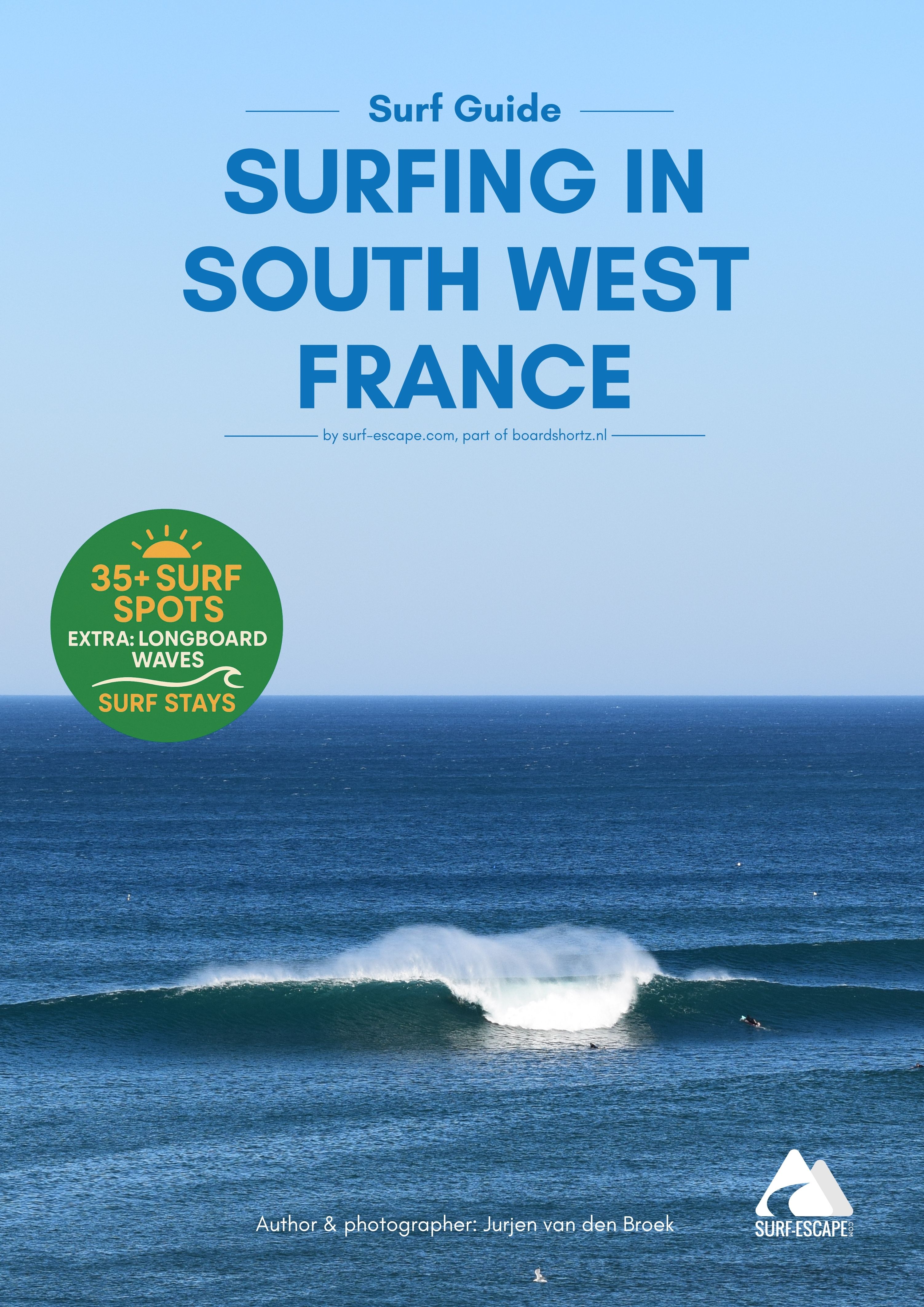 Surf Guide for South West France cover